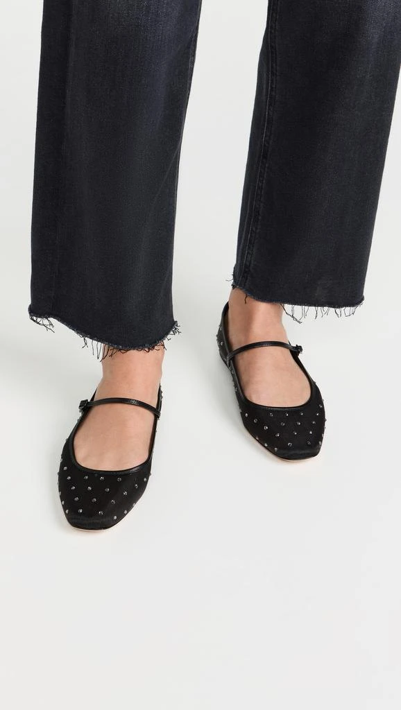 VERONICA BEARD Ellie Mesh Crystal Flats 2