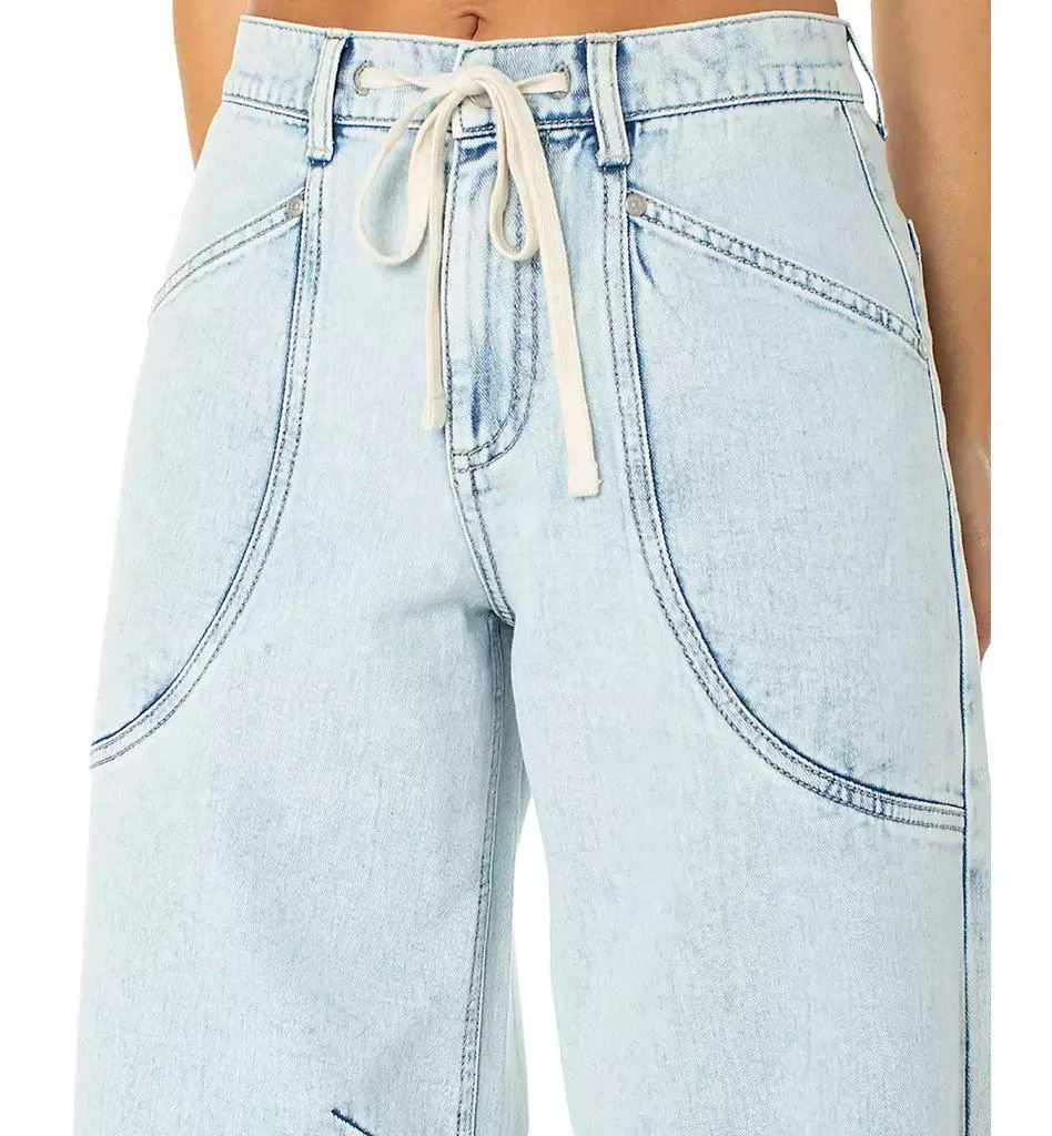 Celebrity Pink Juniors' Drawstring-Waist Wide-Leg Jeans 3