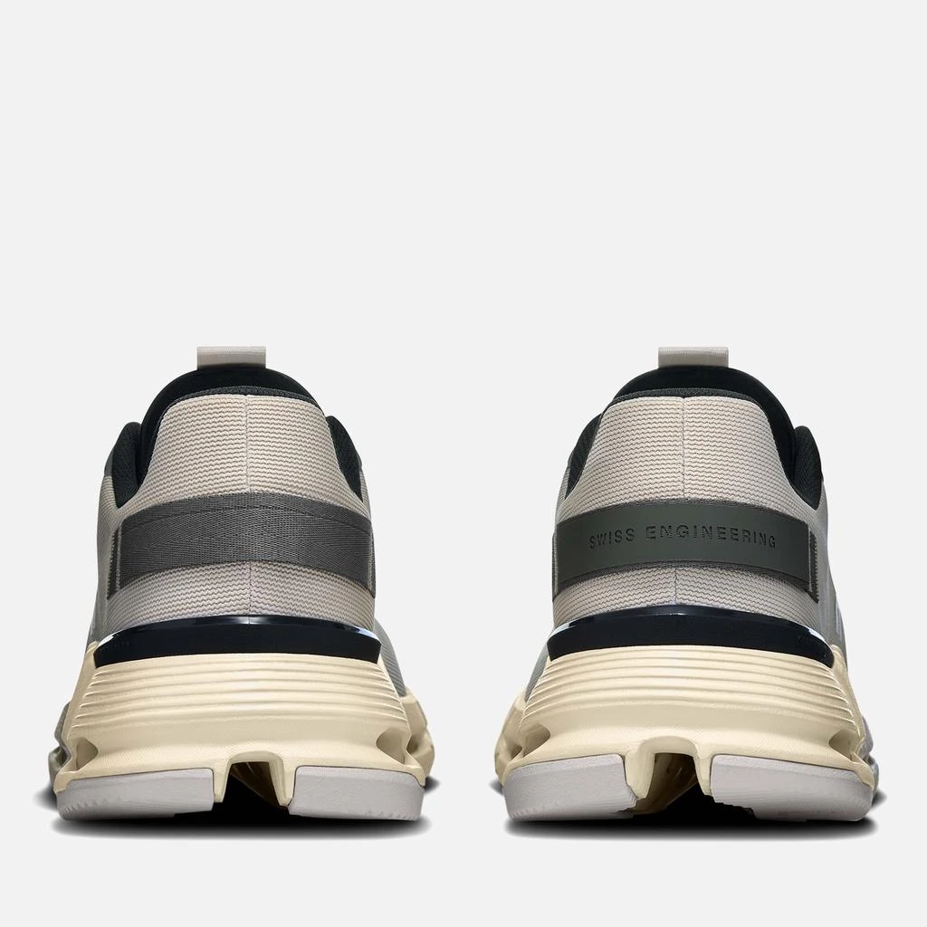 On Men's Cloudnova Form 2 Running Trainers - Pearl/Black 4