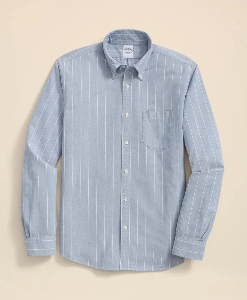 Brooks Brothers Friday Shirt, Oxford Pinstripe