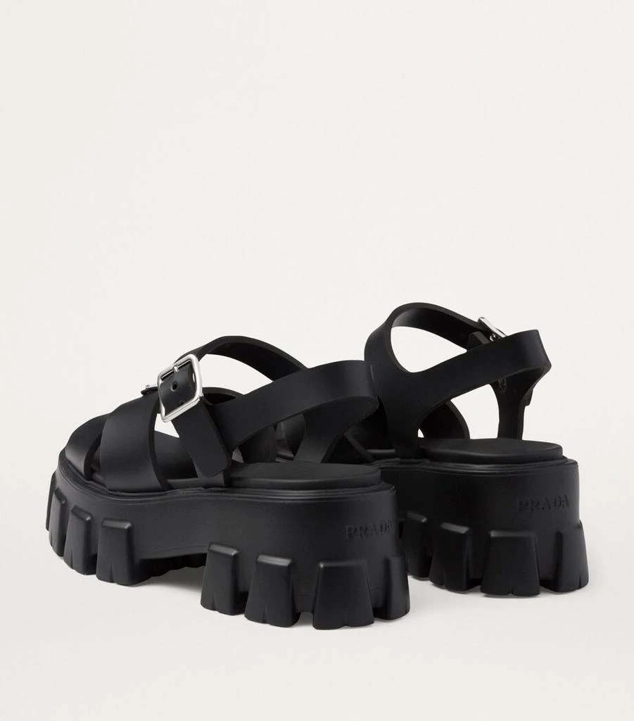 Prada Rubber Monolith Sandals 55 4