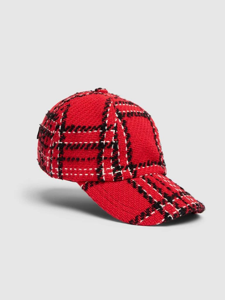 MSGM Tweed Baseball Hat 2