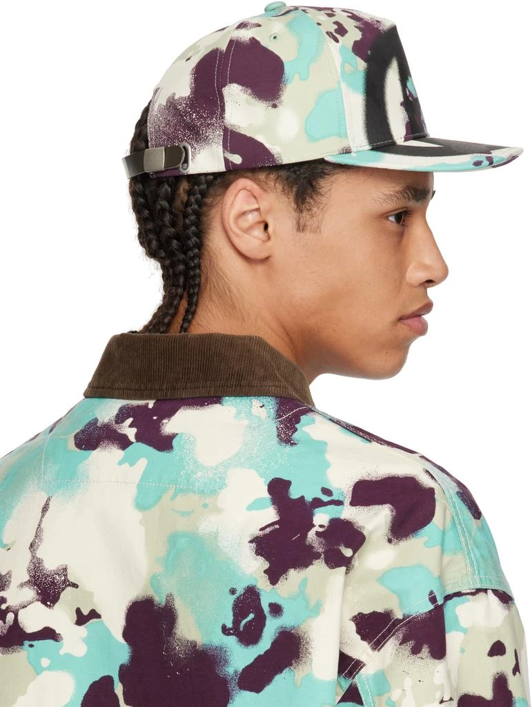 Bape Blue & Purple Map Camo Cap 3