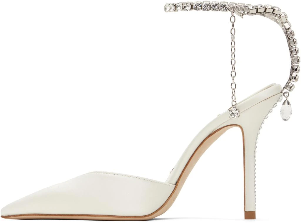 Jimmy Choo Off-White Saeda 100 Heels 3