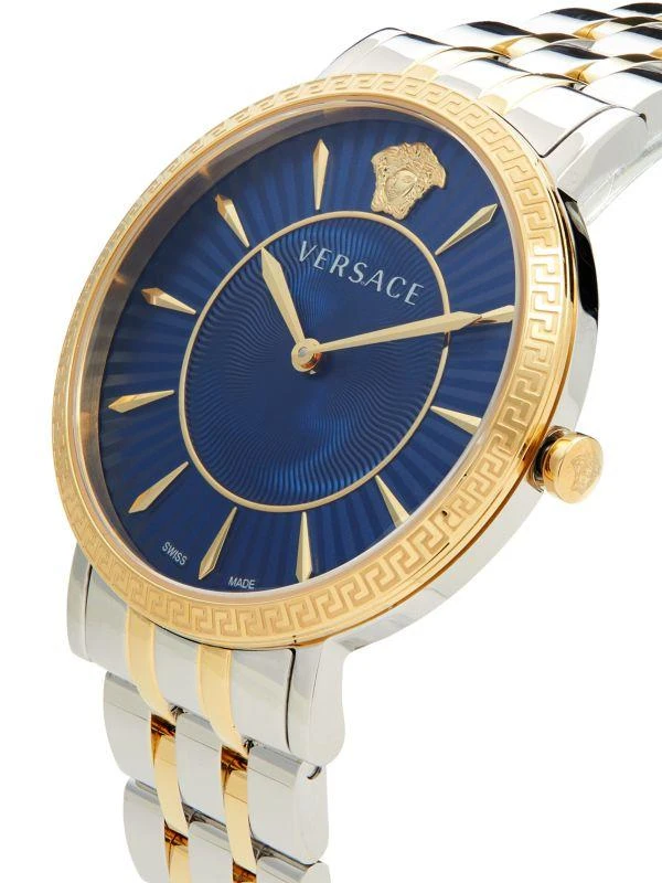 Versace V Eternal 38MM IP Goldtone Stainless Steel Bracelet Watch 3