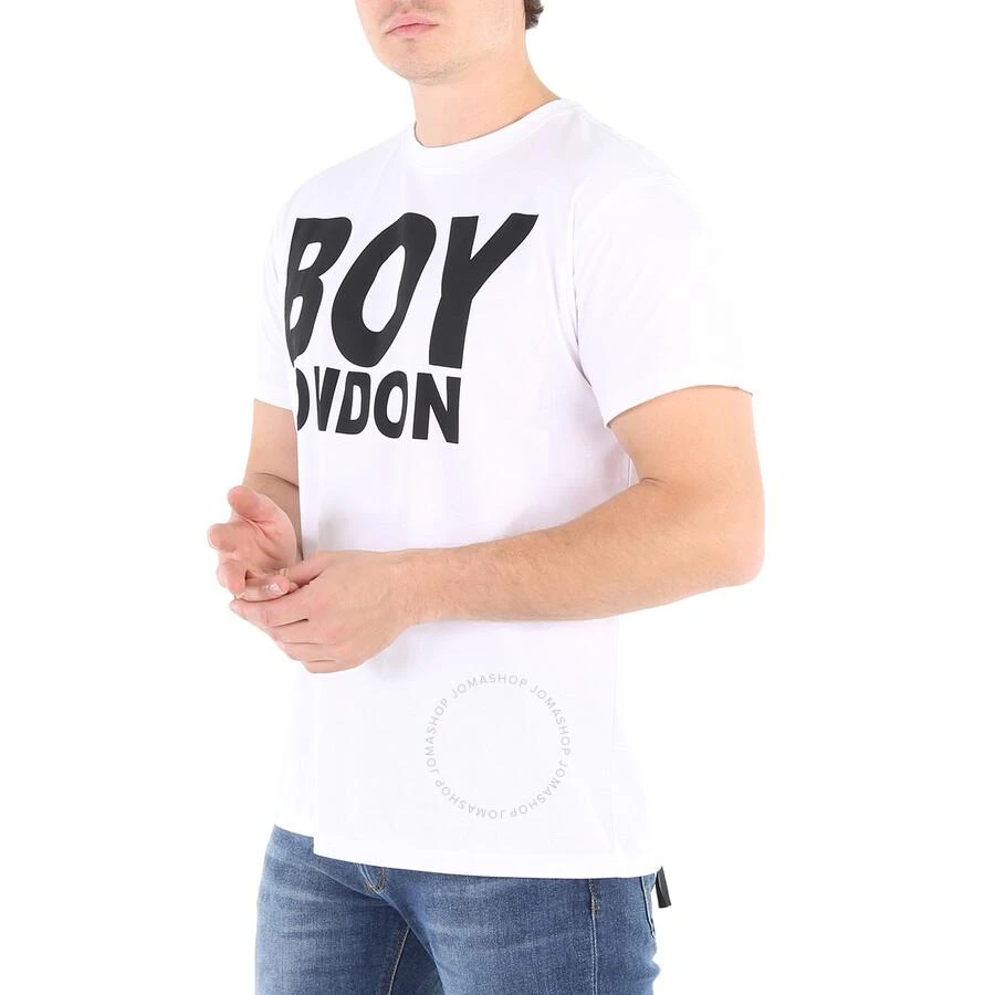 BOY LONDON Men's White Black Boy London Tee 3