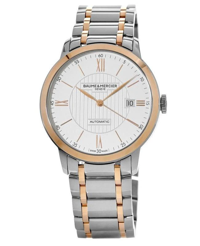Baume & Mercier Baume & Mercier Classima Automatic Rose Gold & Steel Men's Watch 10217 1