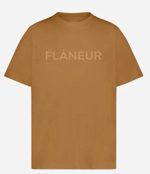 Flaneur Homme Flaneur Homme Logo Crew Neck T-Shirt 1