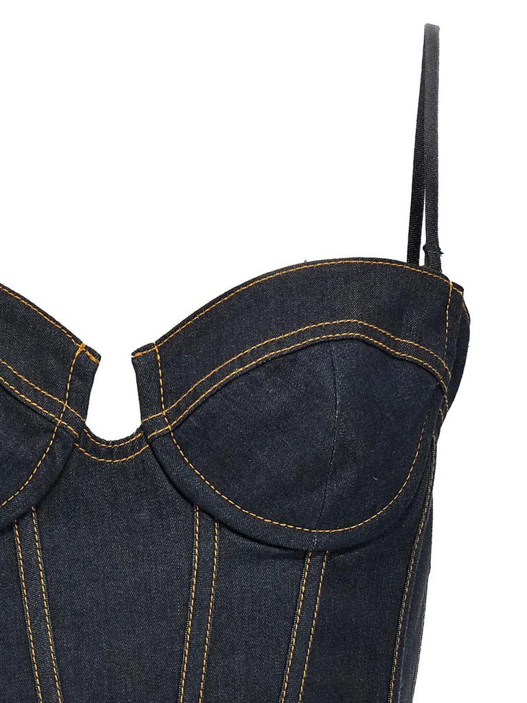 Zimmermann Zimmermann 'Crush Denim Corset' Top 4