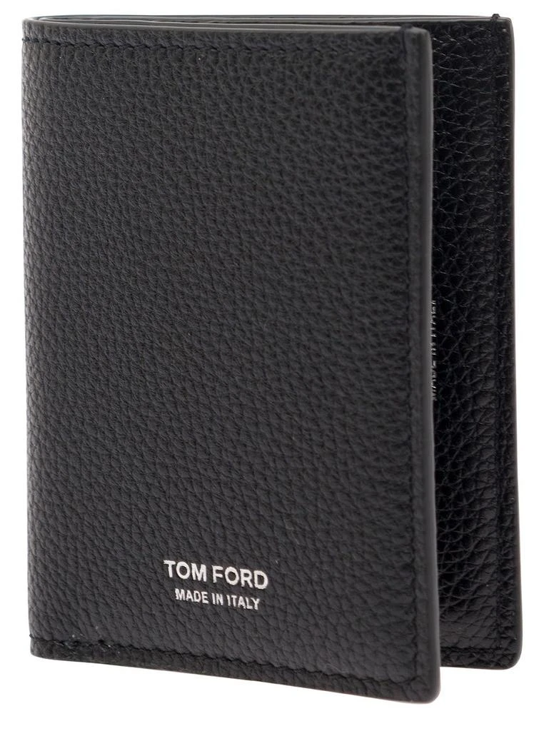 Tom Ford Tom Ford Logo Printed Bi-Fold Wallet 3