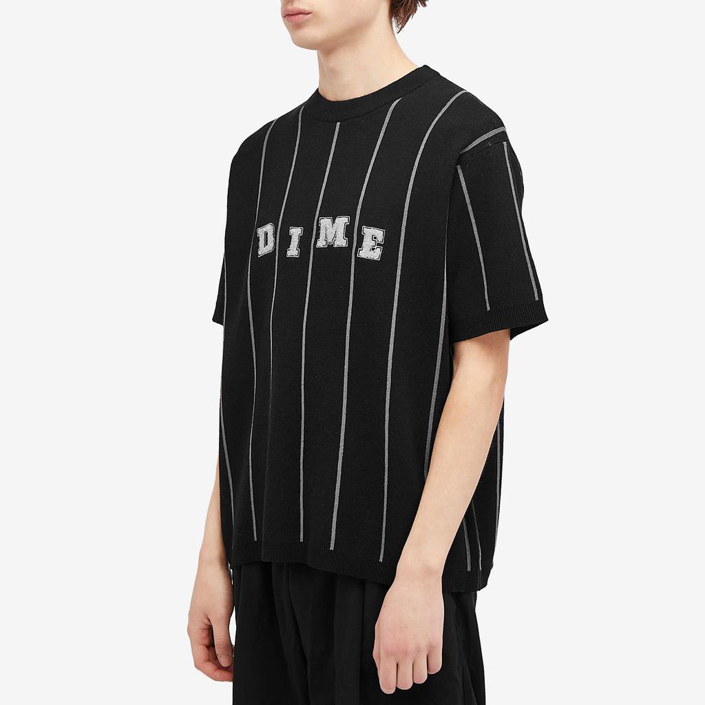 Dime Dime Striped Short Sleeve Knit