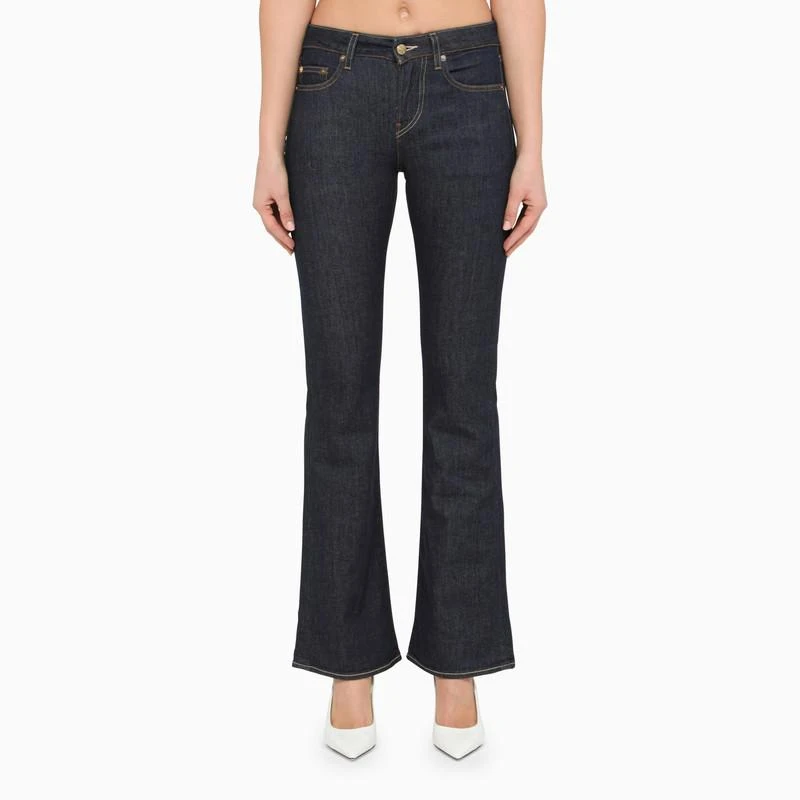 WASHINGTON DC Blue flared jeans in cotton 1
