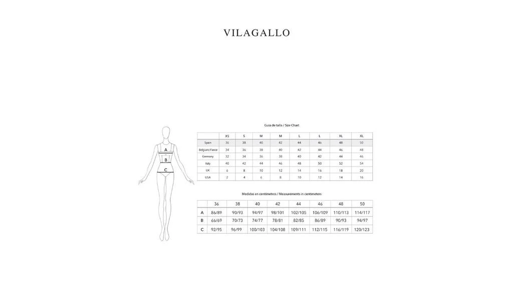 VILAGALLO Diana Dress In Palmera 4