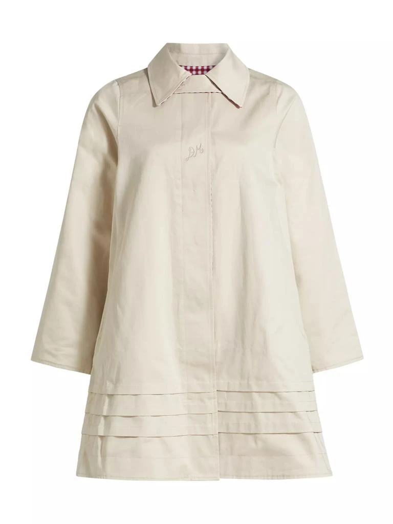 Damson Madder Mercedes Bow Reversible Trench 1
