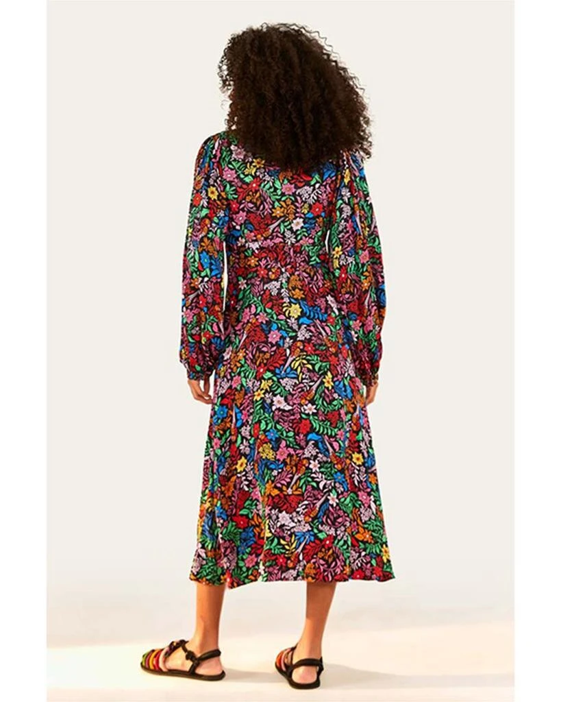 Farm Rio Tropical Garden Midi Dress 2