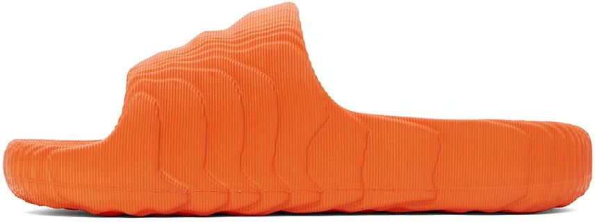 Adidas Orange Adilette 22 Slides 3