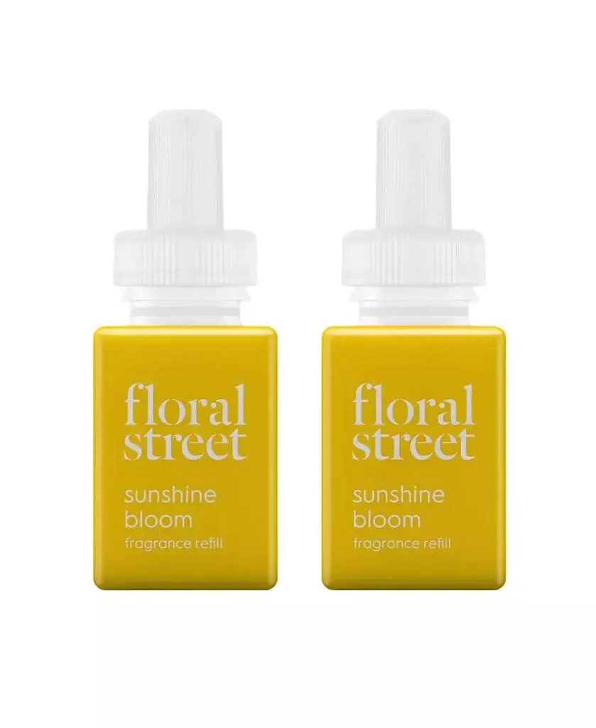 Pura and Floral Street  -  Sunshine Bloom -  Fragrance for Smart Home Air Diffusers - Aromatherapy Scents for Bedrooms & Living Rooms  -