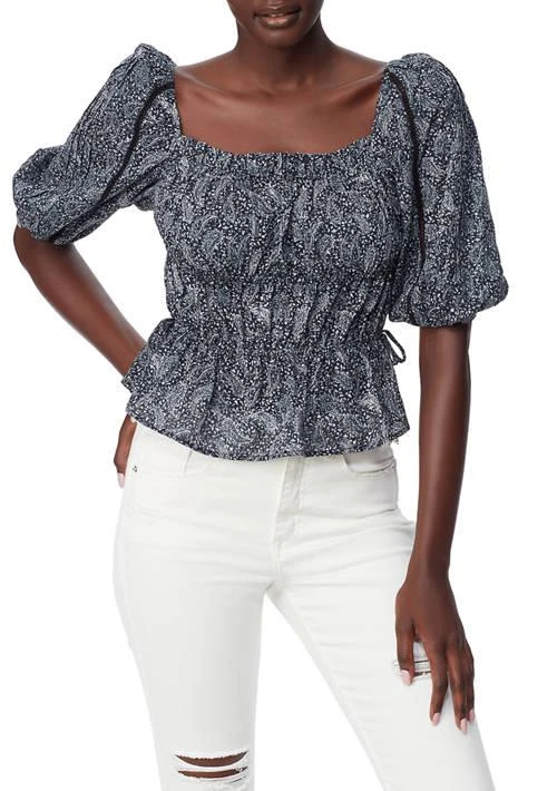 Sam Edelman Edelman Womens Meadow Printed Dobby Top 1