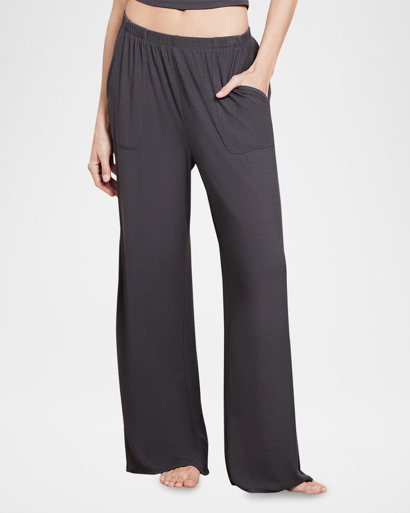 Barefoot Dreams Malibu Collection Ultra Soft Rib Pants