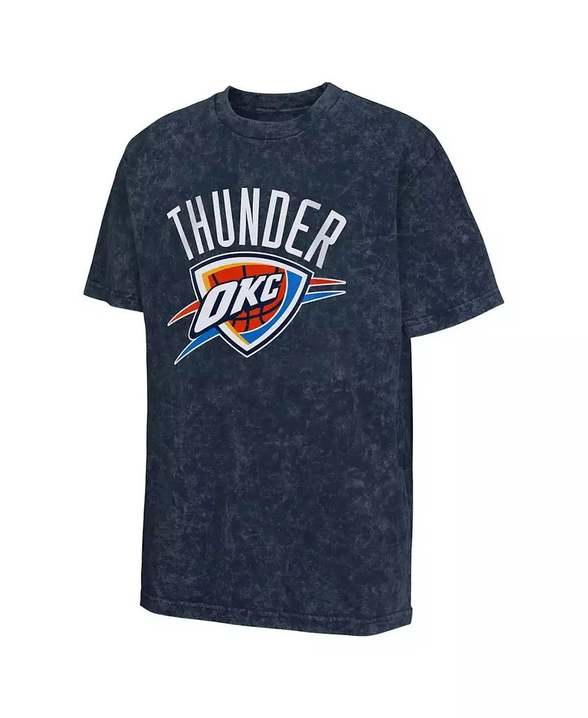 Outerstuff Big Boys and Girls Navy Oklahoma City Thunder Rugged Defense T-Shirt 2