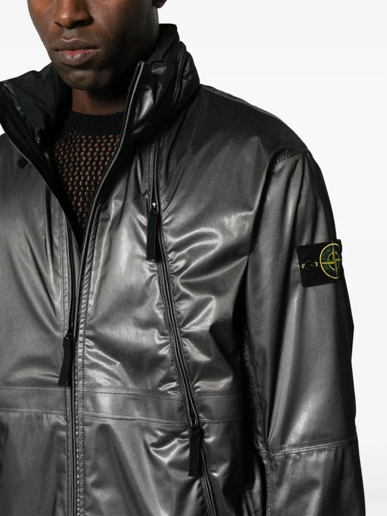 STONE ISLAND STONE ISLAND Men Turtleneck Zipper Jacket 4