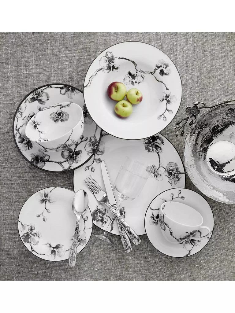 Michael Aram Black Orchid 2-Piece Porcelain Cup & Saucer Set 3