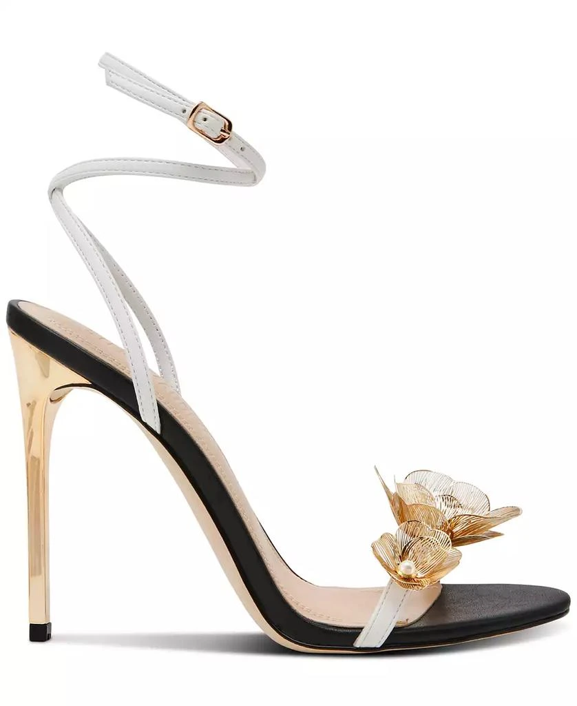 Steve Madden Women's Sheila Floral Embellished Stiletto Sandals 2