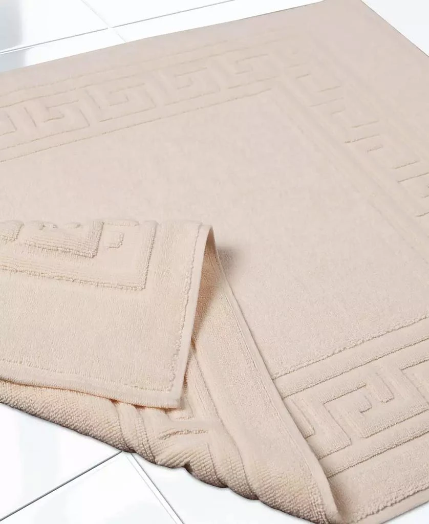 Superior Cotton Greek Key Infinity Border 2-Pc. Bath Rug Set 2