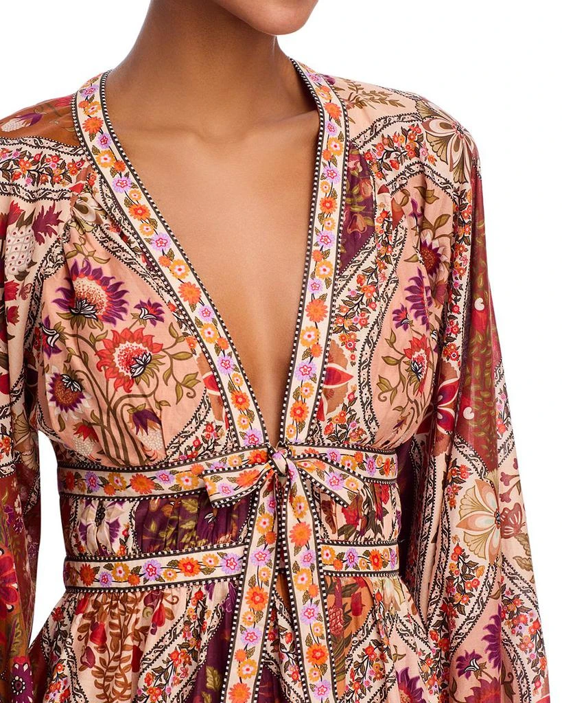 Farm Rio Romantic Nature Mini Dress 3