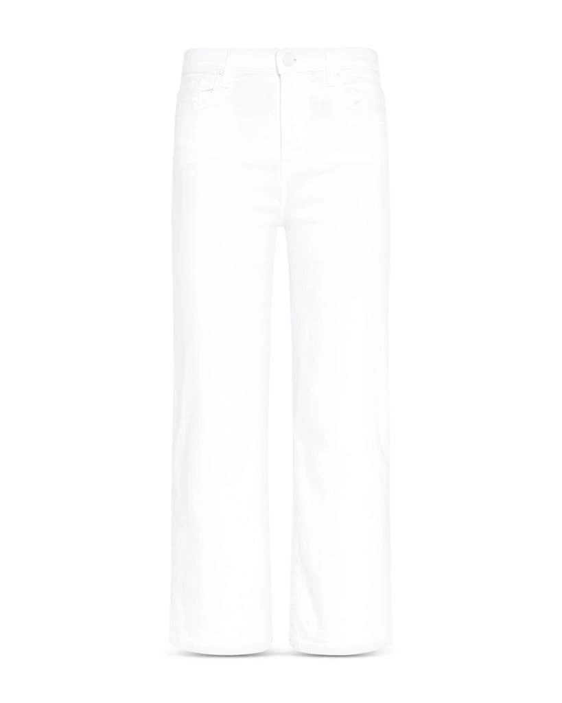 7 For All Mankind Cropped Alexa High Rise Jeans in Soleil 6