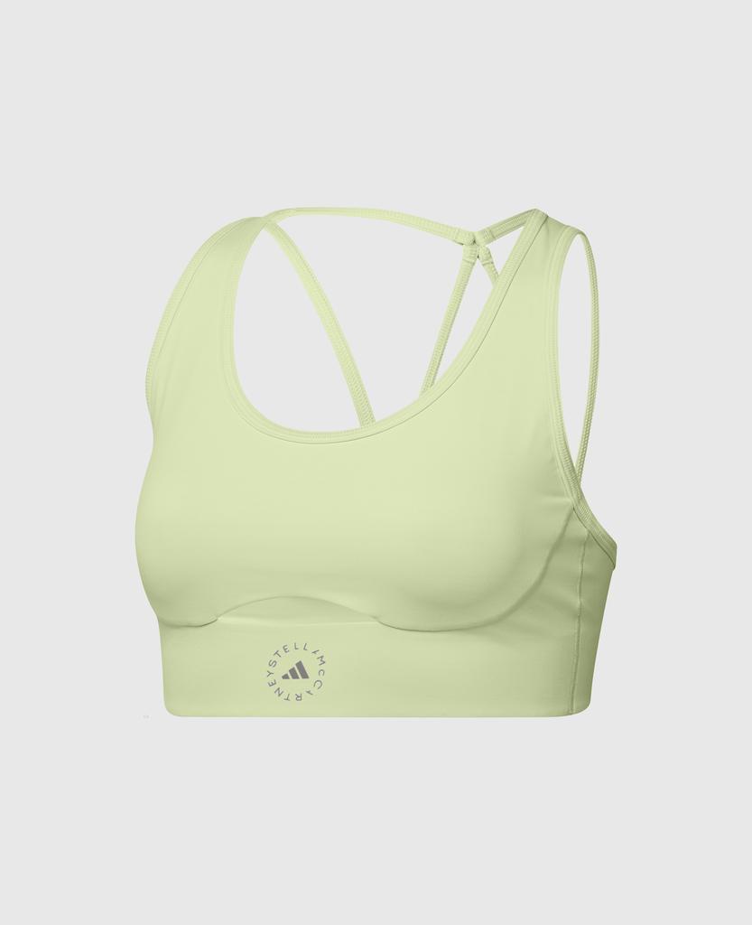 Stella McCartney Stella McCartney - TrueStrength Yoga Sports Bra, Woman, Halo Green, Size: 36AB