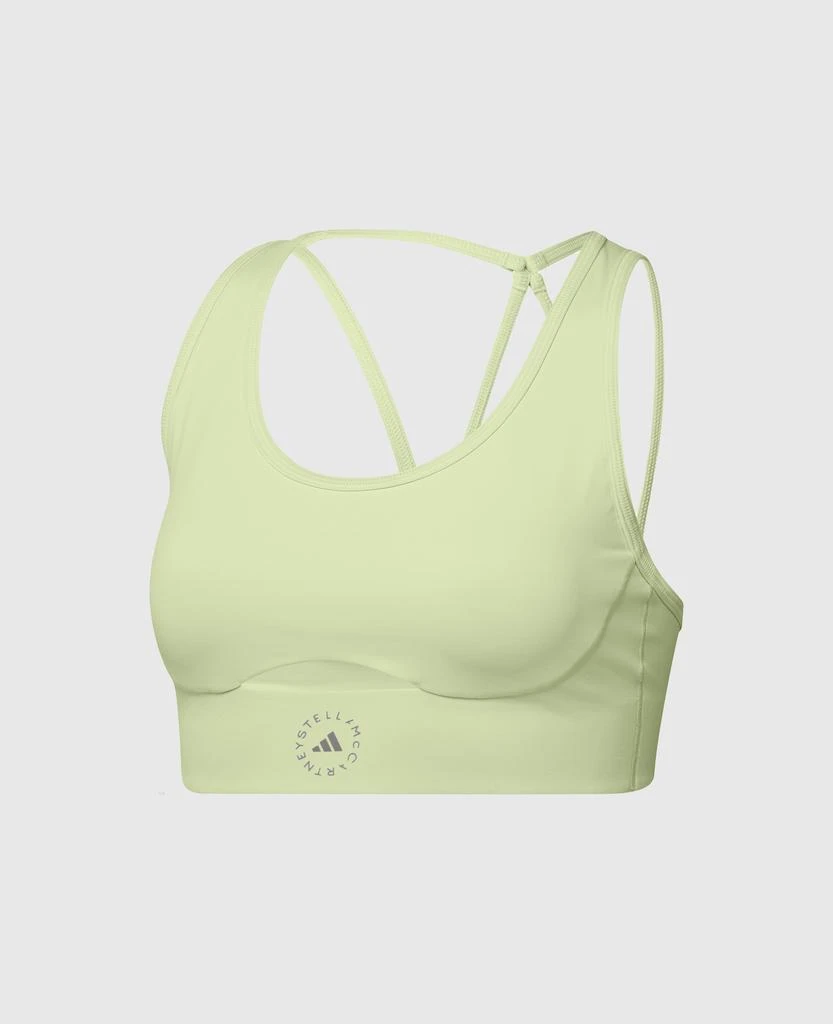 Stella McCartney Stella McCartney - TrueStrength Yoga Sports Bra, Woman, Halo Green, Size: 36AB 1