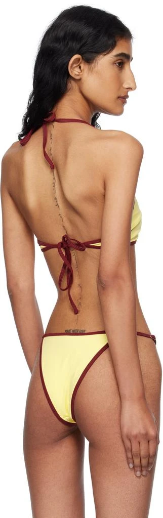 Fruity Booty Yellow Reef Bikini Top 3