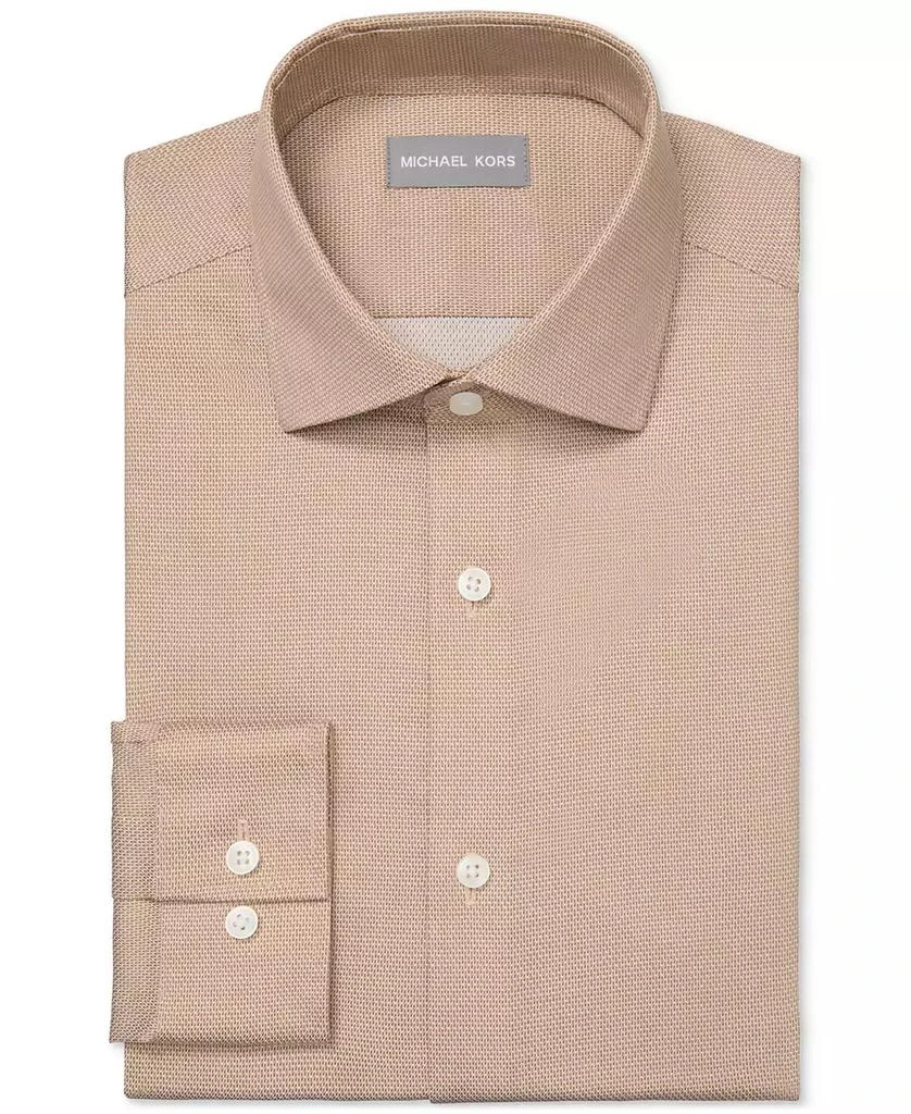 Michael Kors Men's Slim Fit Comfort Stretch Solid Dress Shirt 3