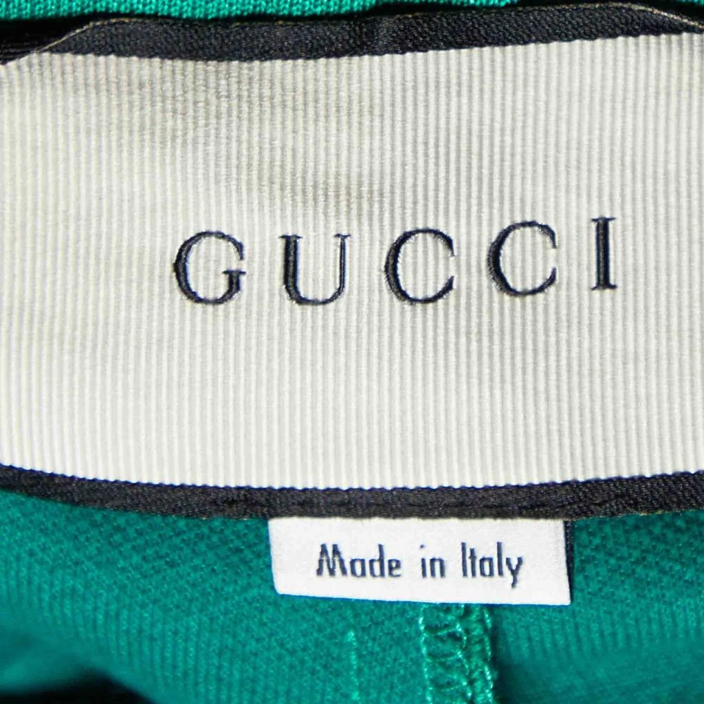 Gucci Gucci Green Tech-jersey Side Stripe Stirrup Leggings XS 5