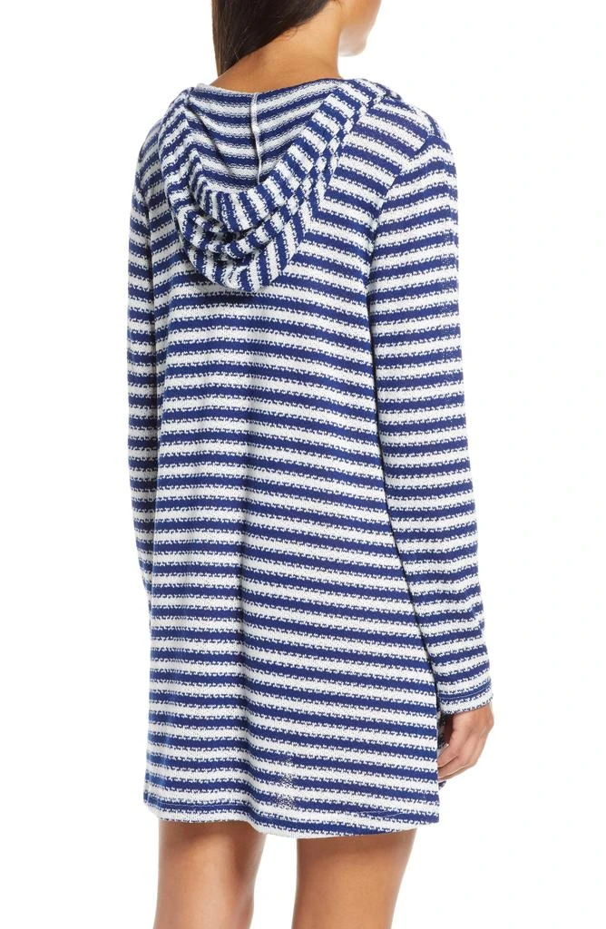 La Blanca Slouchy Hooded Sweater Cover-Up Tunic 2