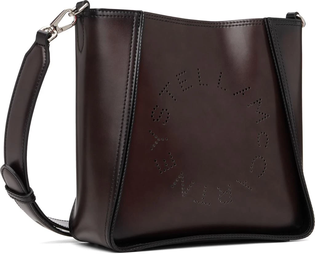Stella McCartney Brown Logo Square Crossbody Bag 2
