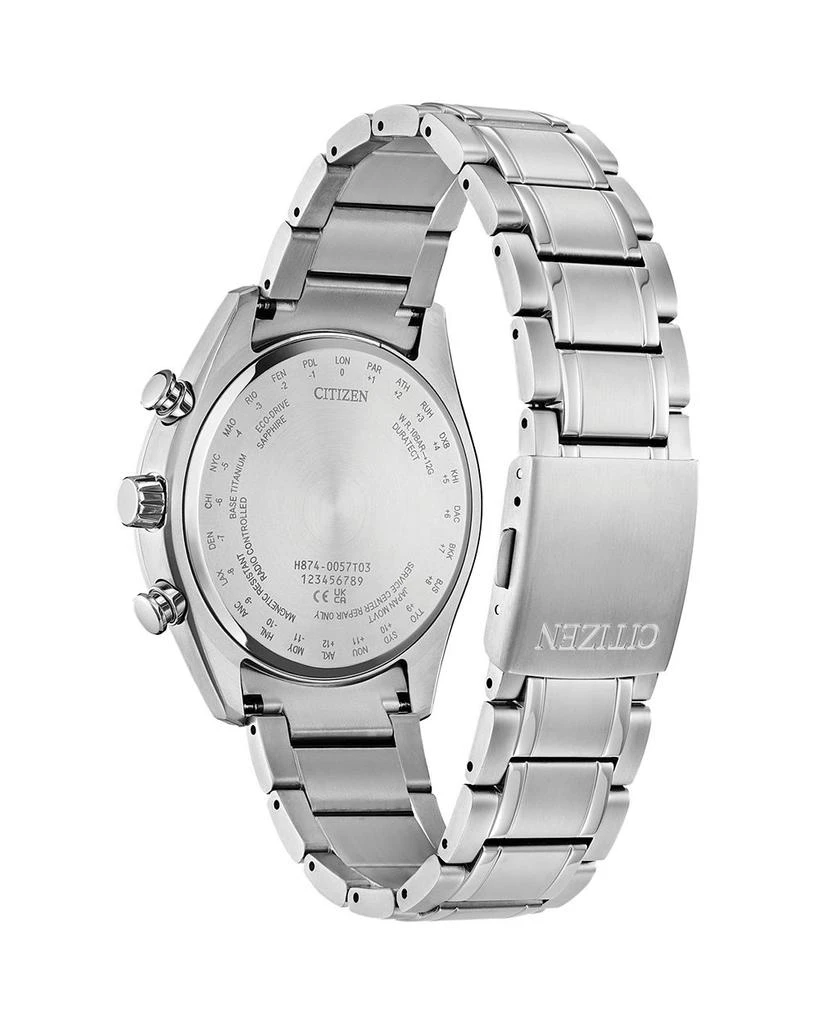 Citizen Eco-Drive Sport Luxury Titanium Watch, 43mm 3