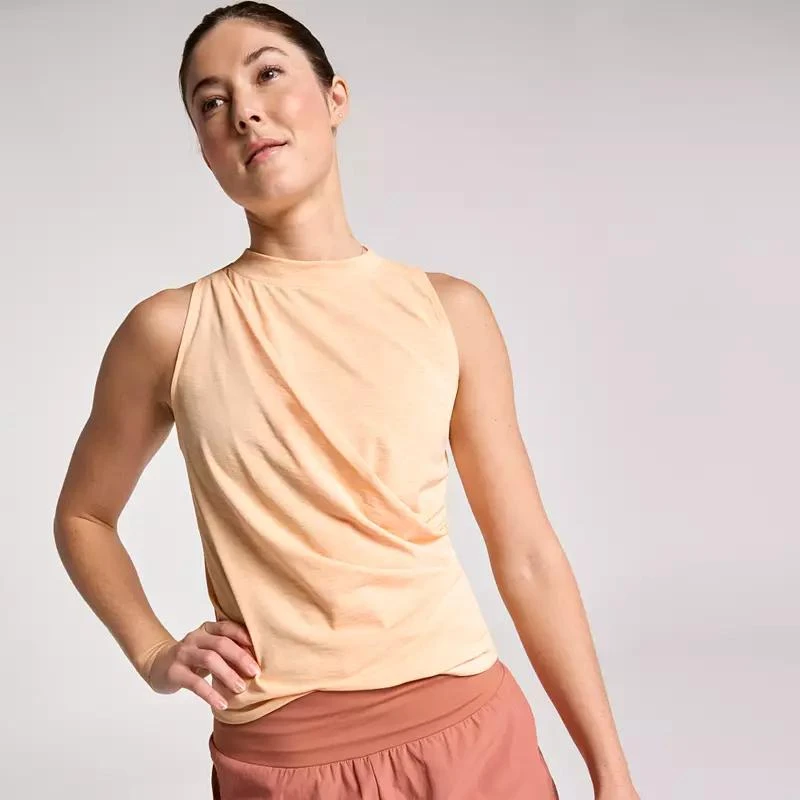 CALIA CALIA Women's Wrap Front Tissue Tank