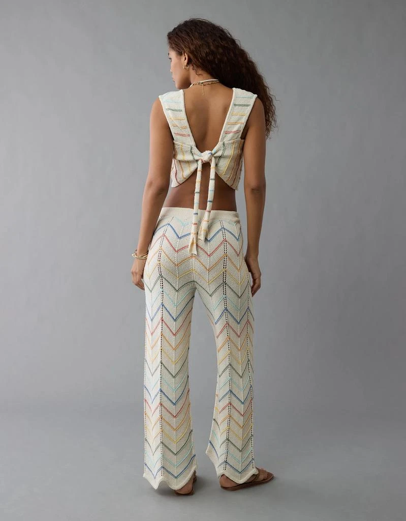 AE AE Pride Cropped Tie Back Sweater Tank Top 3