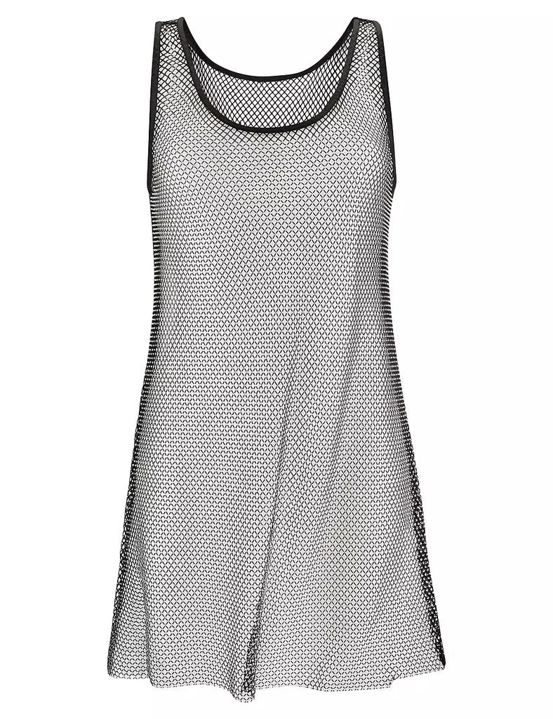 LASCANA Women
s Rhinestone Mesh Negligee 4