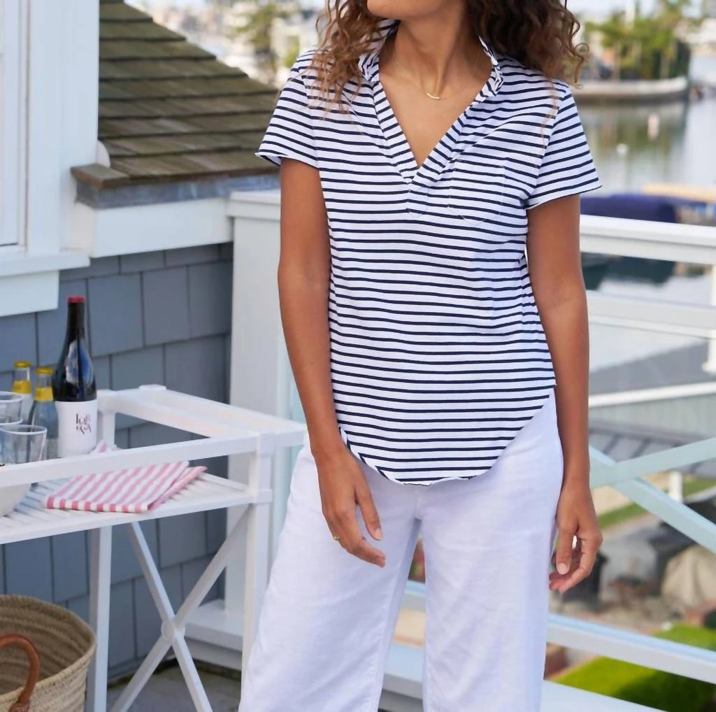 Frank 
Eileen Frank 
Eileen - Charlotte Perfect Polo Top