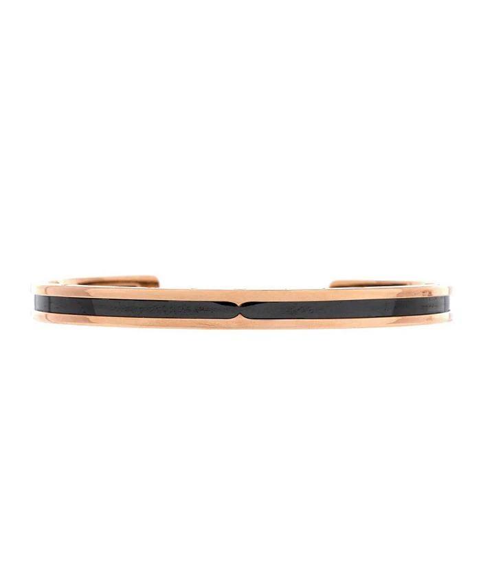 Pre-Owned Bvlgari B.Zero1 Cuff Bracelet 18K Rose Gold and Coated Stainless Steel