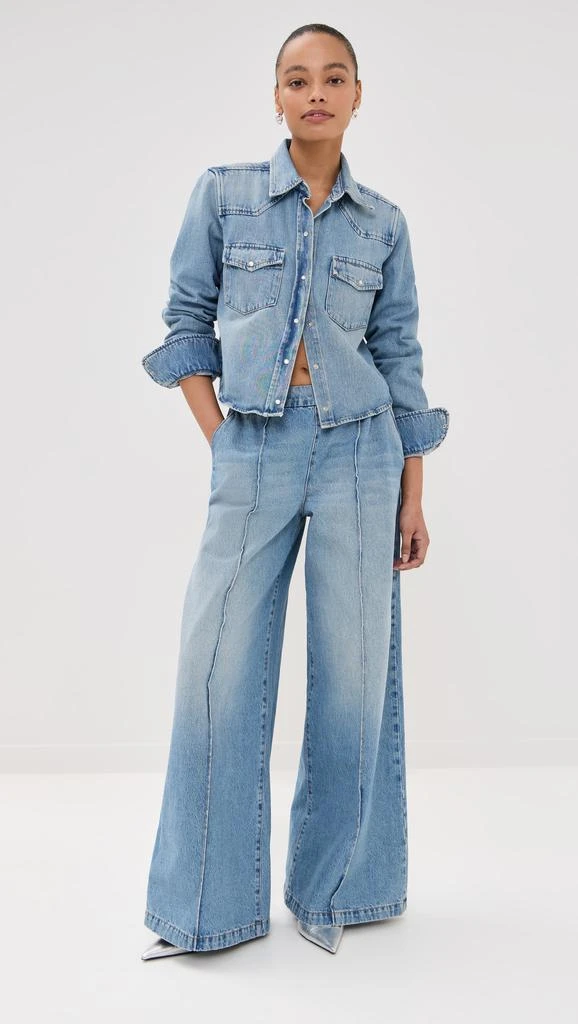 SPRWMN Cropped Western Shirt 4