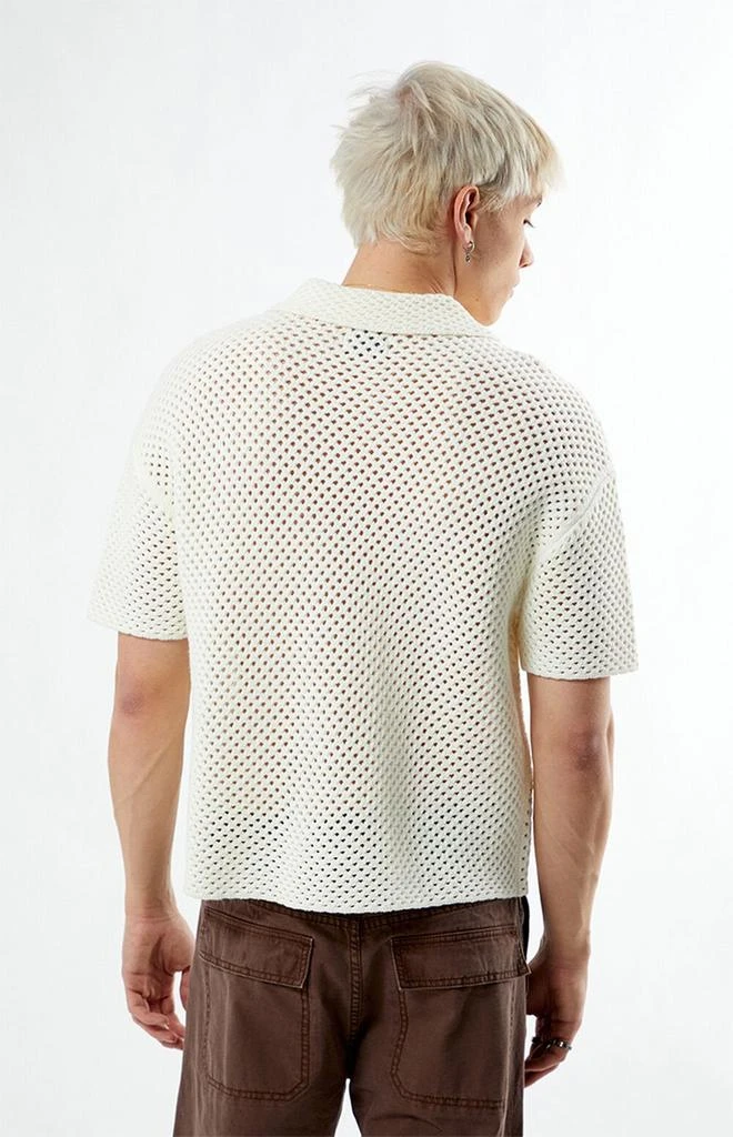 PacSun Spence Open Knit Camp Shirt 3