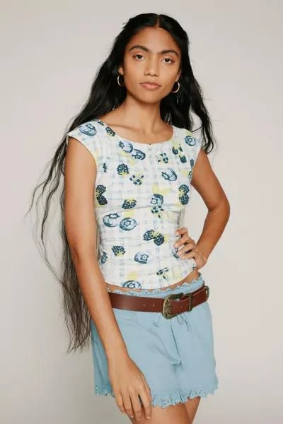 Kimchi Blue Kimchi Blue Talia Backless Boatneck Top 2