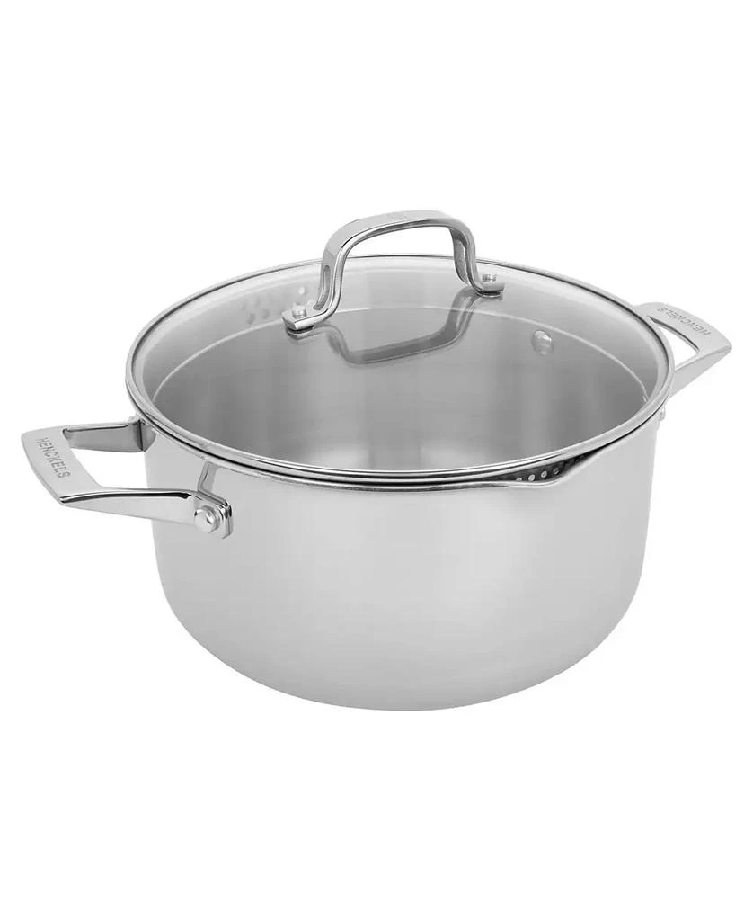 ZWILLING HENCKELS CLAD H3 6 Qt Stainless Steel Dutch Oven with Lid 1