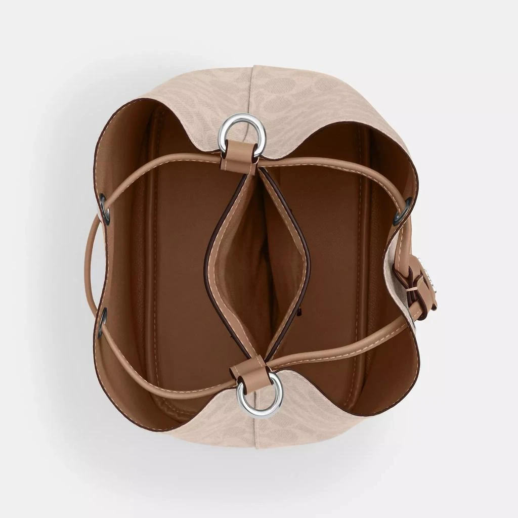 Coach Rowan Bucket Bag In Signature Canvas 3