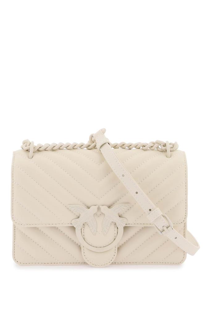 PINKO mini love bag one chevron