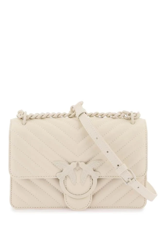 PINKO mini love bag one chevron 1